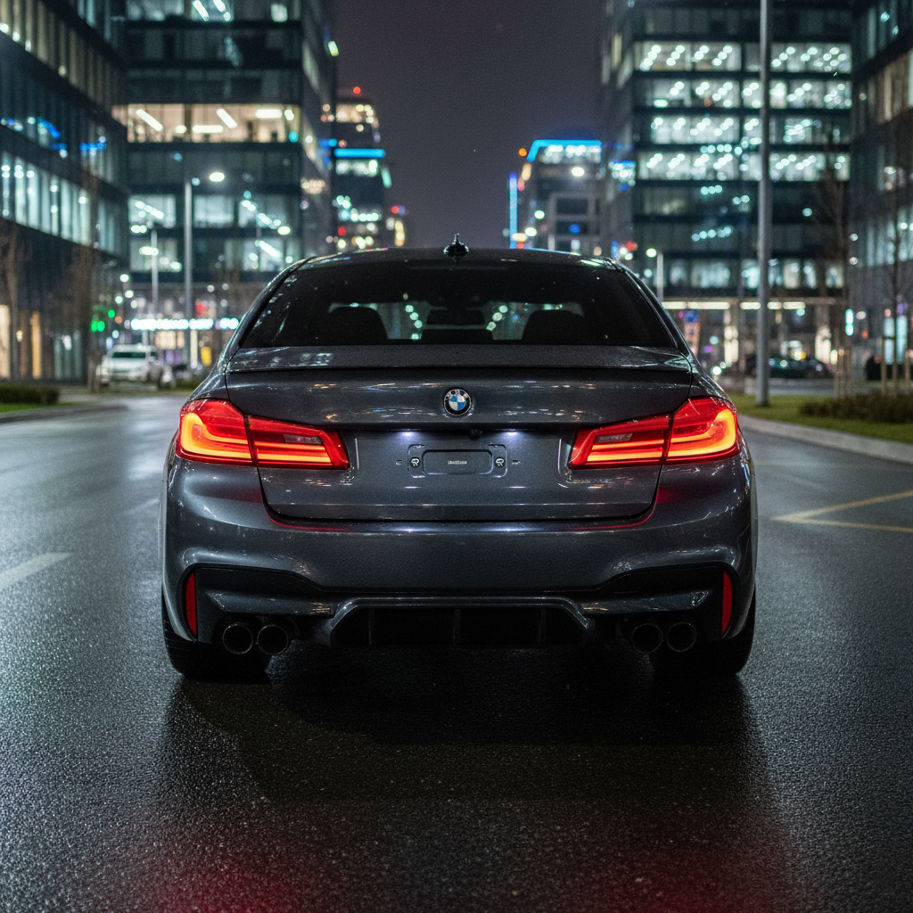 BMW M5 Main Street Backshot MagSleem Pucks 1:1 Ratio